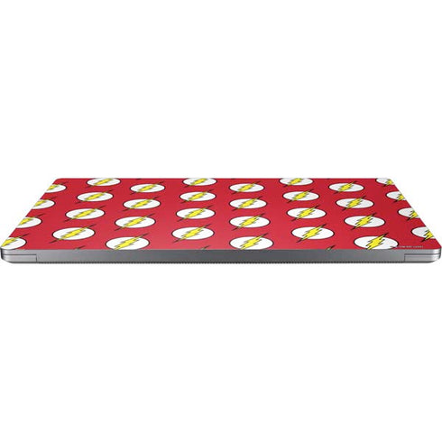 DC Comics The Flash Logo Pattern Universal Laptop 15in (12.2 x 8.8in) Skin